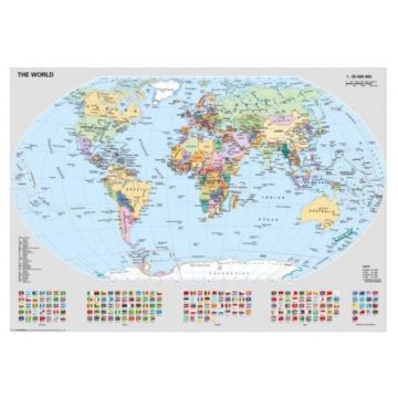 Ravensburger - Puzzle harta politica a lumii 1000 piese design nou Ravensburger - Puzzle harta politica a lumii 1000 piese design nou