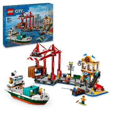 LEGO City: Port si nava de transport marfa