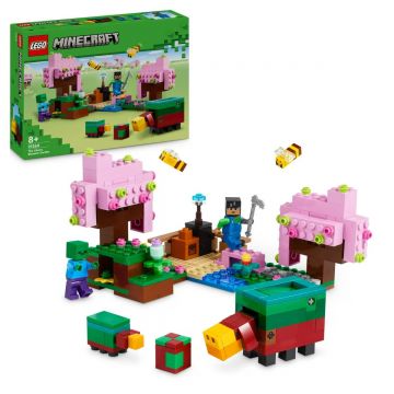 LEGO Minecraft: Gradina cu ciresi înfloriti