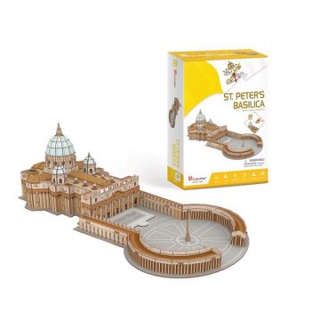 Puzzle 3D Cubic Fun Basilica Sf Petru 68 piese
