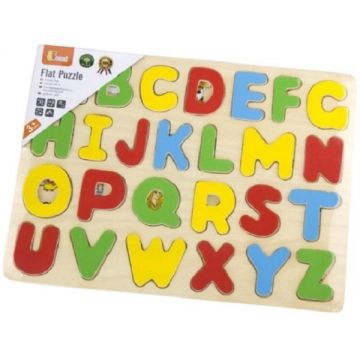 Puzzle cu litere mari de tipar