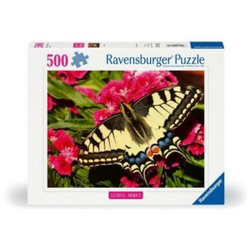 Ravensburger - Puzzle animale colorate fluture 500 piese