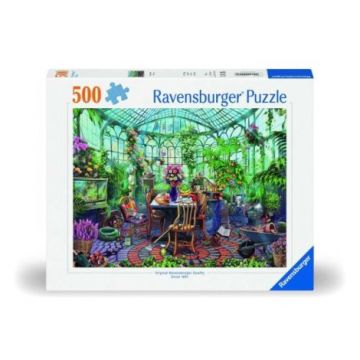 Ravensburger - Puzzle dimineata in gradina 500 piese design nou