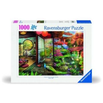 Ravensburger - Puzzle gradina japoneza 1000 piese design nou