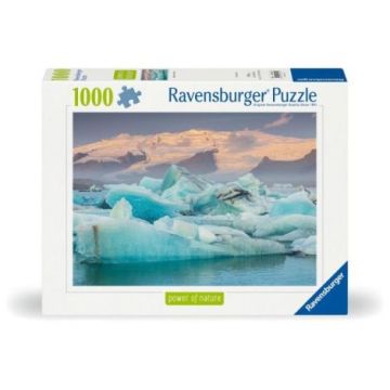 Ravensburger - Puzzle puterea naturii lacul glaciar Jokulsarlon din Islanda 1000 piese