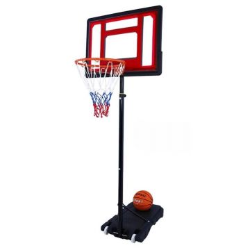 Set cos de baschet, Action One Junior High, inaltime reglabila 115-210 cm, panou 83 x 59 cm