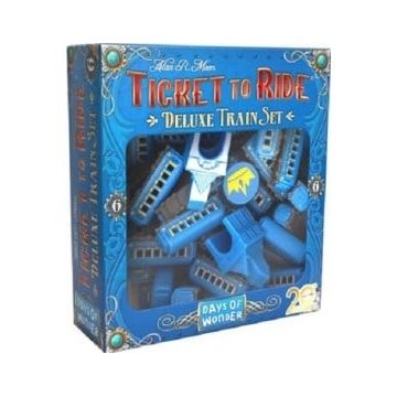 Extensie Ticket to Ride, Set Accesorii Editie Deluxe, Aniversara 20 ani, Albastru