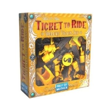 Extensie Ticket to Ride, Set Accesorii Editie Deluxe, Aniversara 20 ani, Galben