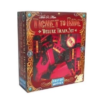 Extensie Ticket to Ride, Set Accesorii Editie Deluxe, Aniversara 20 ani, Rosu