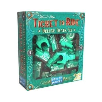 Extensie Ticket to Ride, Set Accesorii Editie Deluxe, Aniversara 20 ani, Verde