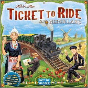 Joc Asmodee - Ticket to Ride, Map Collection, Netherlands, lb. engleza