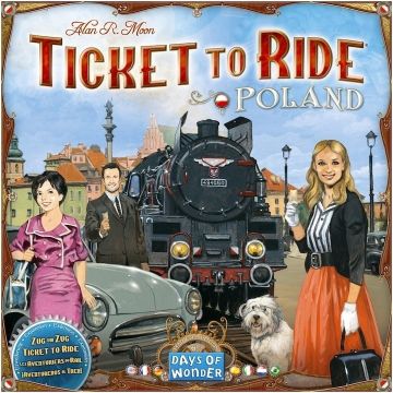 Joc Asmodee - Ticket to Ride, Map Collection, Poland, lb. engleza