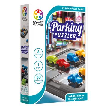 Joc de logica cu 60 de provocari, Smart Games, Parking Puzzler