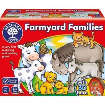 Joc educativ: Familii de la ferma