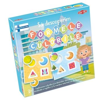 Joc educativ Tactic - Sa descoperim formele si culorile