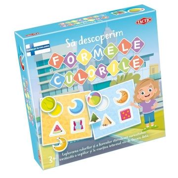 Joc educativ Tactic - Sa descoperim formele si culorile