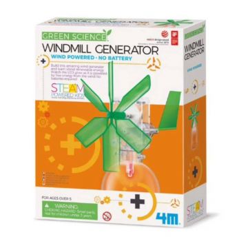 Kit constructie generator eolian, 4M, Stiinta verde