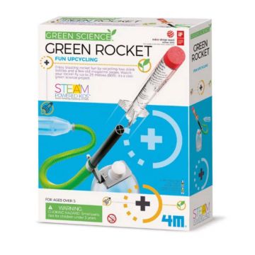 Kit constructie racheta ecologica, 4M, Stiinta verde