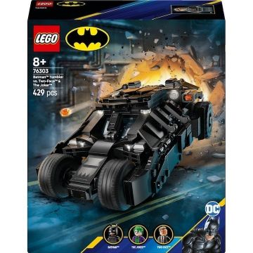 LEGO® DC - Batman™ Tumbler vs. Two-Face™ si Joker™ 76303, 429 piese