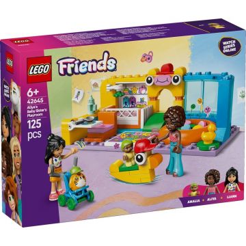 LEGO® Friends - Camera de joaca a surorii mai mici a Aliyei 42645, 125 piese