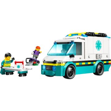 LEGO® Jucarie LEGO CITY, Ambulanță de urgențe