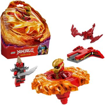 LEGO® Jucarie LEGO NINJAGO, Dragonul Spinjitzu rotitor al lui Kai