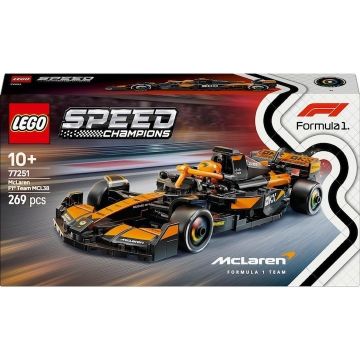 LEGO® Speed Champions - Masina de curse McLaren F1® Team MCL38 77251, 269 piese