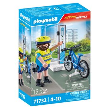 Playmobil PM71732 Politist cu bicicleta