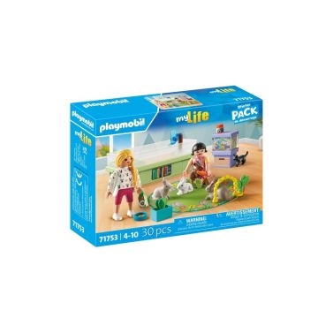 Playmobil PM71753 Set starter Familie de iepurasi