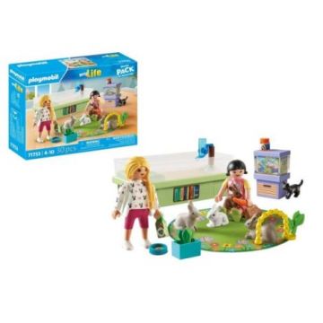 Playmobil - Set starter Familie de iepurasi