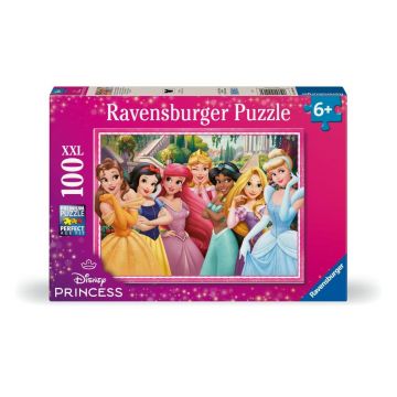 Puzzle 100 piese Ravensburger Viata de basm a printeselor Disney XXL