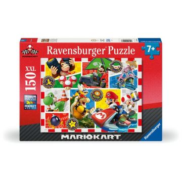Puzzle 150 piese Ravensburger Super Mario si Kart XXL