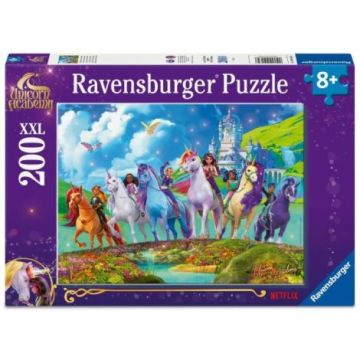Ravensburger - Puzzle Academia Unicornilor 200 piese XXL