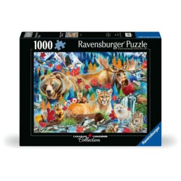 Ravensburger - Puzzle de colectie salbaticia Canadei 1000 piese