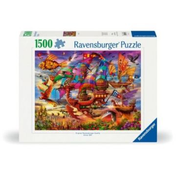 Ravensburger - Puzzle lucruri zburatoare 1500 piese