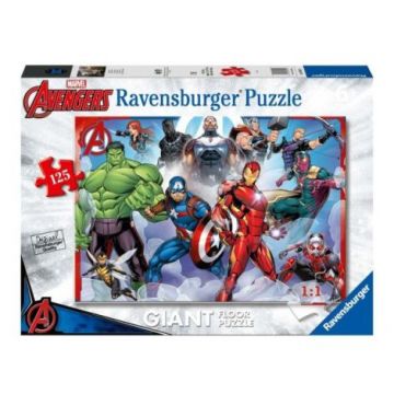 Ravensburger - Puzzle mare de podea Avengers 125 piese