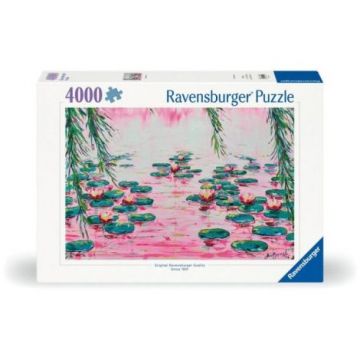 Ravensburger - Puzzle nuferi roz 4000 piese