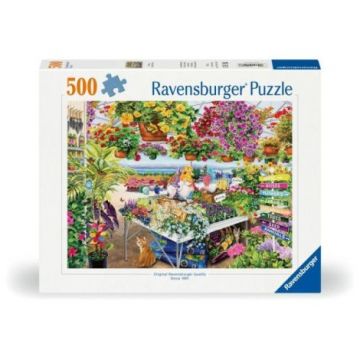 Ravensburger - Puzzle paradisul plantelor 500 piese