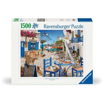 Ravensburger - Puzzle pisici in Mykonos Grecia 1500 piese