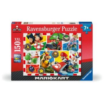Ravensburger - Puzzle Super Mario si kart 150 piese XXL
