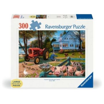 Ravensburger - Puzzle viata la tara 300 piese mari