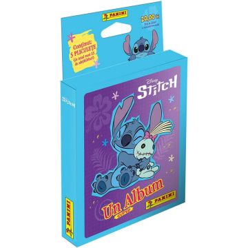 Set 5 pliculete cu stickere, Panini, Disney Stitch, 2025