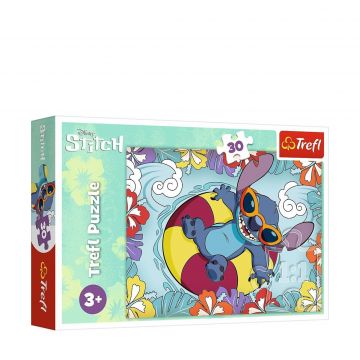 Stitch on vacation