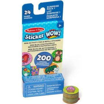 Activitati cu autocolante Sticker WOW Mini Surprize