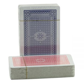 Carti de joc ROYALTY, cutie plastic, 2 pachete a 54 carti