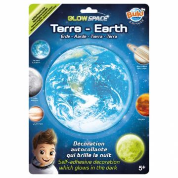 Decoratiuni de perete fosforescente - Planeta Pamant