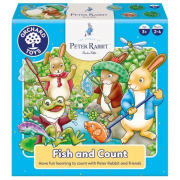 Joc Educativ Pescuieste si Numara Peter Rabbit