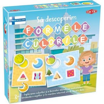 Joc educativ: Sa descoperim formele si culorile