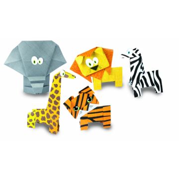 Joc Origami - Animalute salbatice