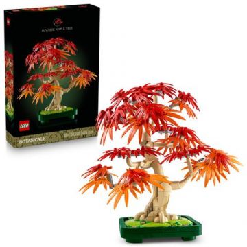 LEGO® Botanicals - Bonsai de artar japonez rosu 10348, 474 piese